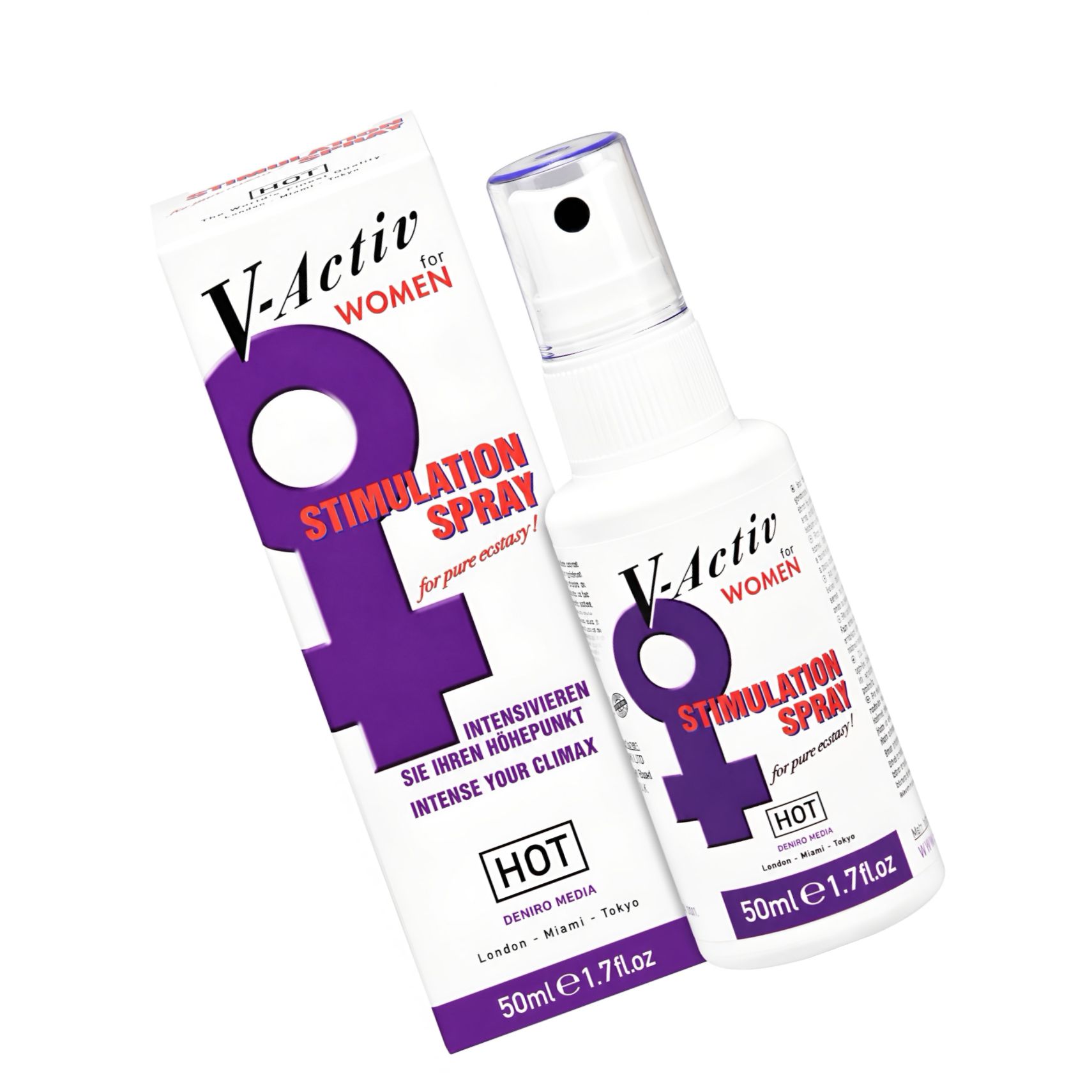 Spray De Stimulare Feminină V-Activ