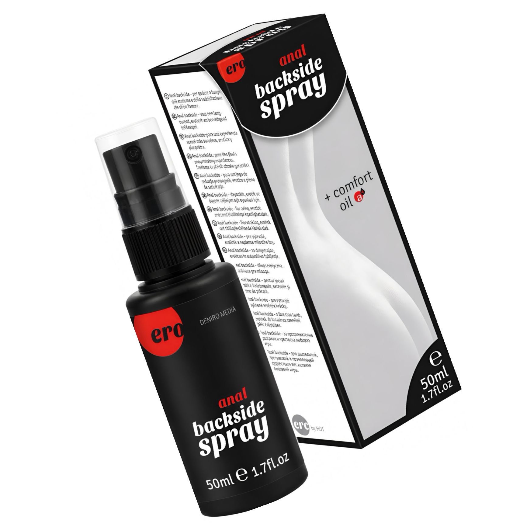 Spray Lubrifiant Anal Backside