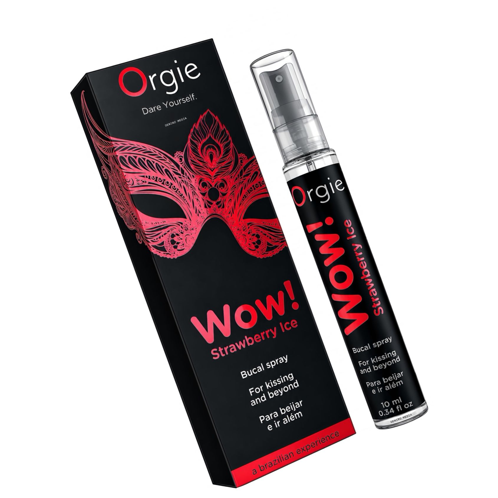 Spray Orgie Wow Strawberry Ice