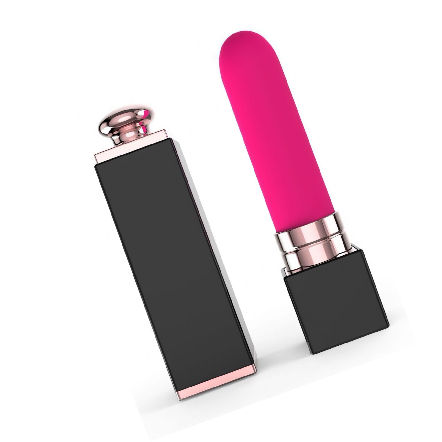 Stimulator Clitoral şi Vaginal în Formă De Ruj Toyz4lovers