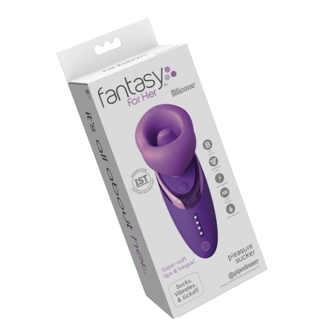 Stimulator cu Suctiune și Limbă Vibratorie, 7 Moduri, USB-C