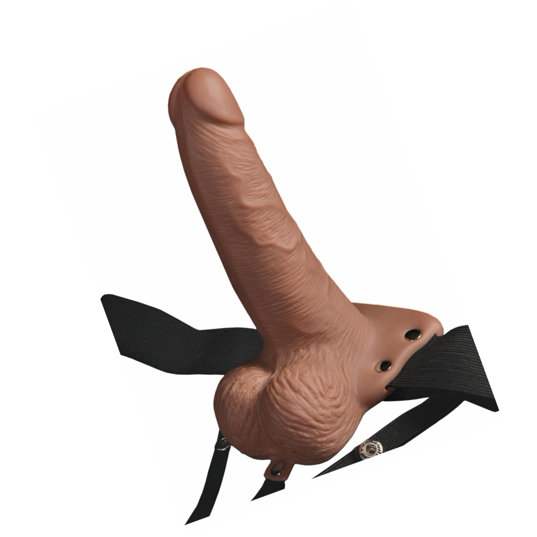Strap On Hollow Rechargeable Fetish Fantasy 18 cm