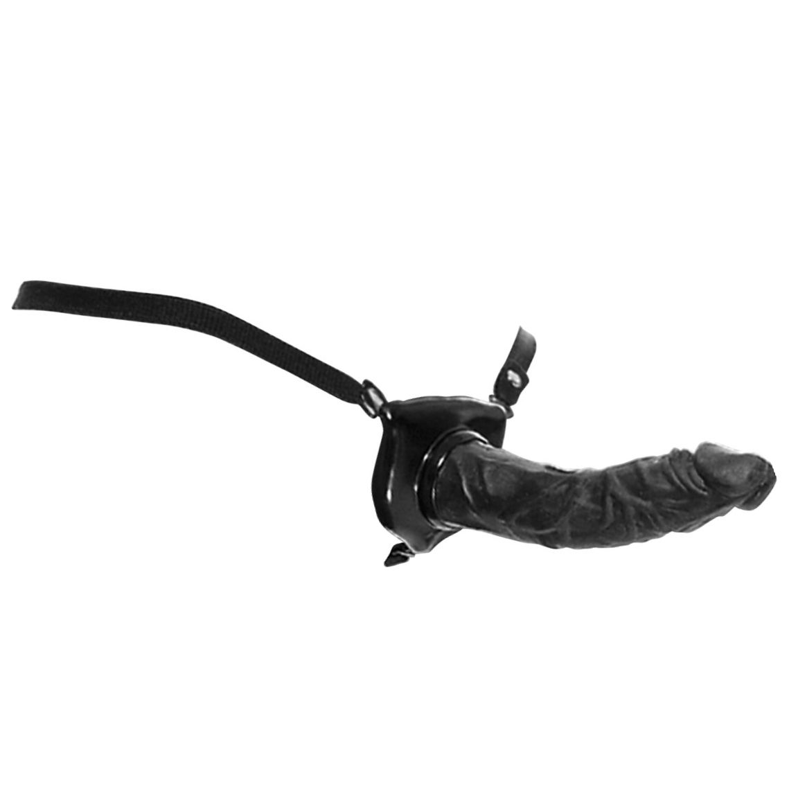 Strap-On Posable Partner Negru