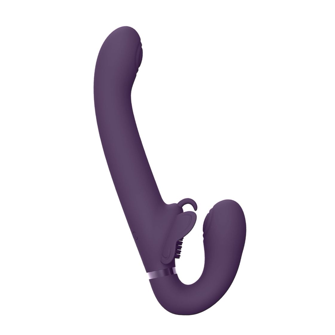Strap-On Satu Pulse-Wave And Vibrating Mov