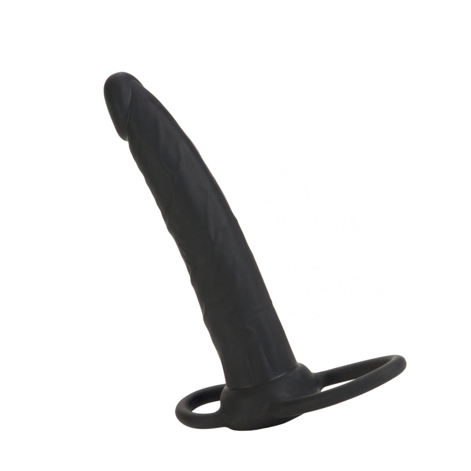 Strap-On Silicone Double Rider Negru