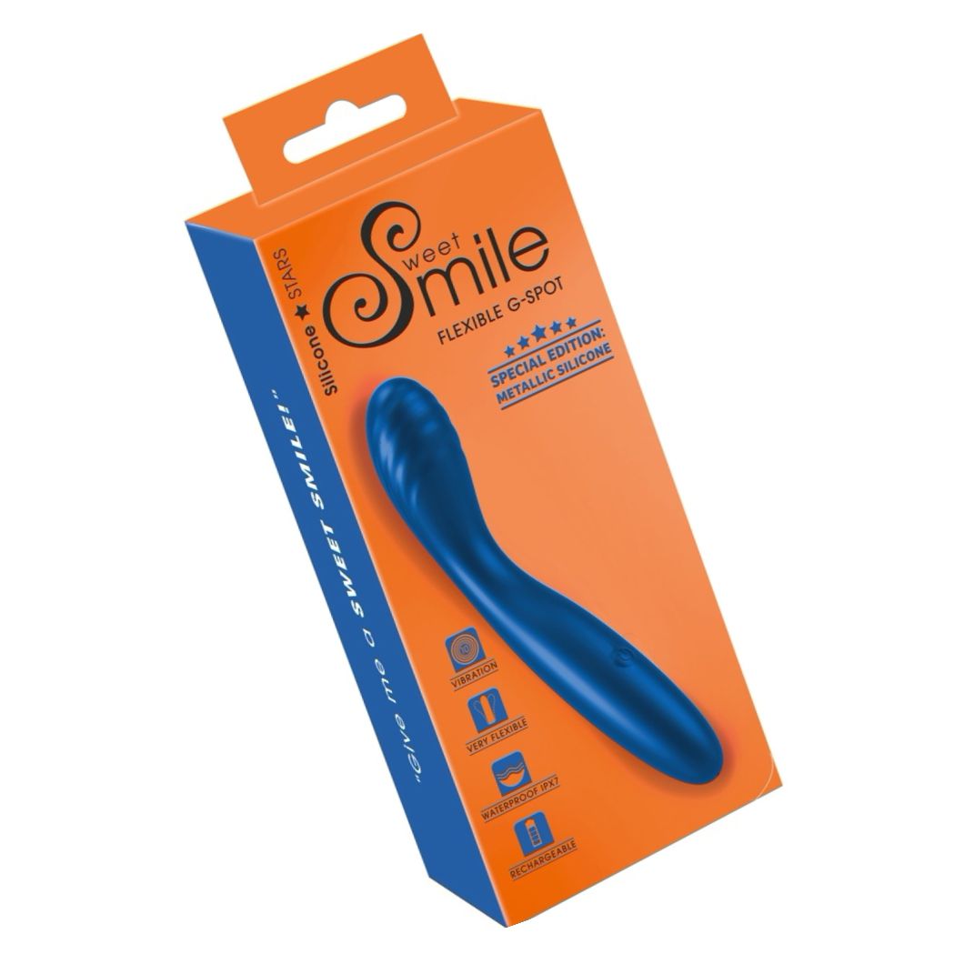 Sweet Smile Flexible G-Spot – 10 Moduri, Reîncărcabil