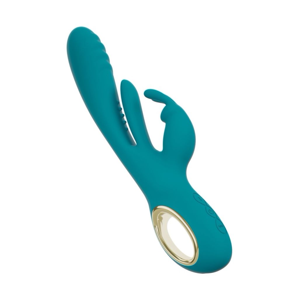 Sweet Smile Iepuraș 3 Motoare, 10 Moduri, Reîncărcabil Albastru