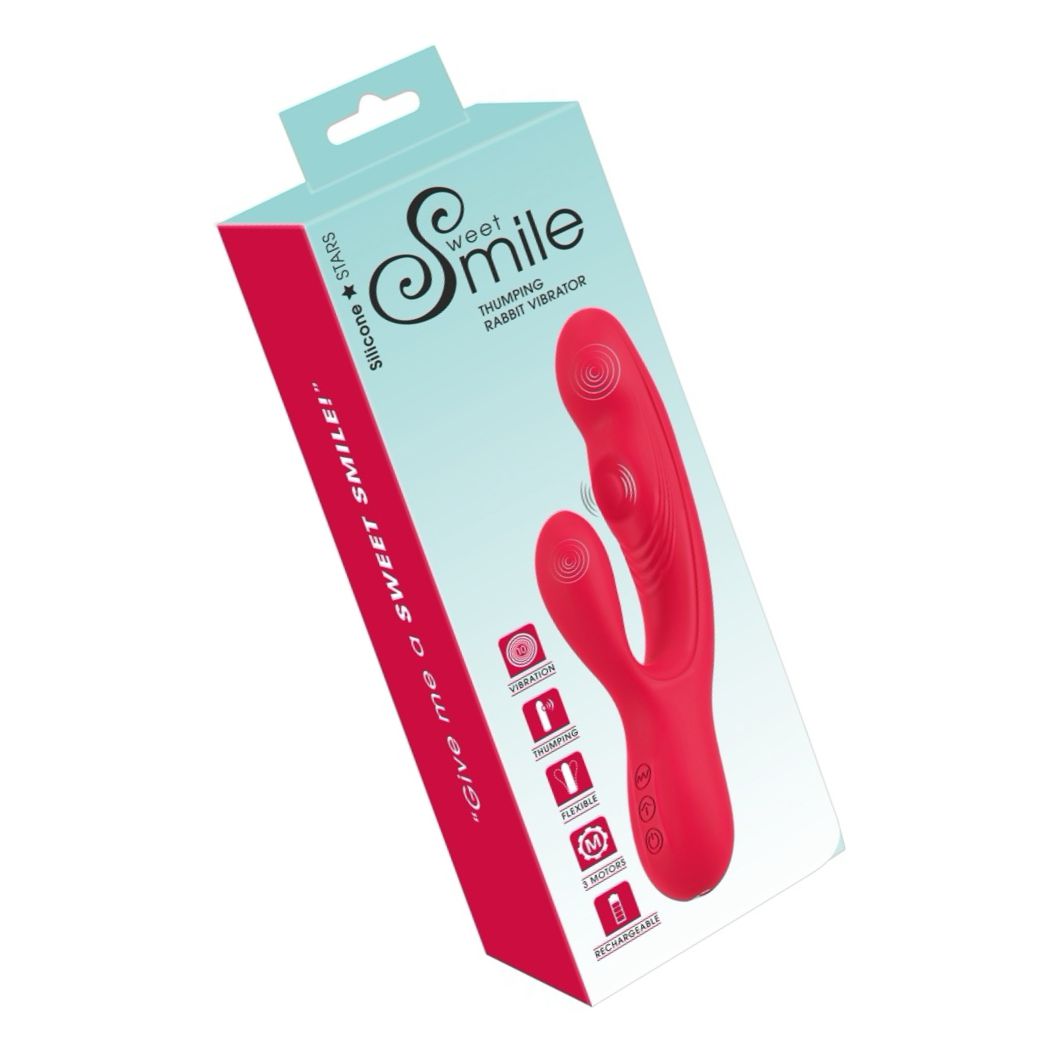 Sweet Smile Thumping Rabbit — 10+5 Moduri, Reîncărcabil