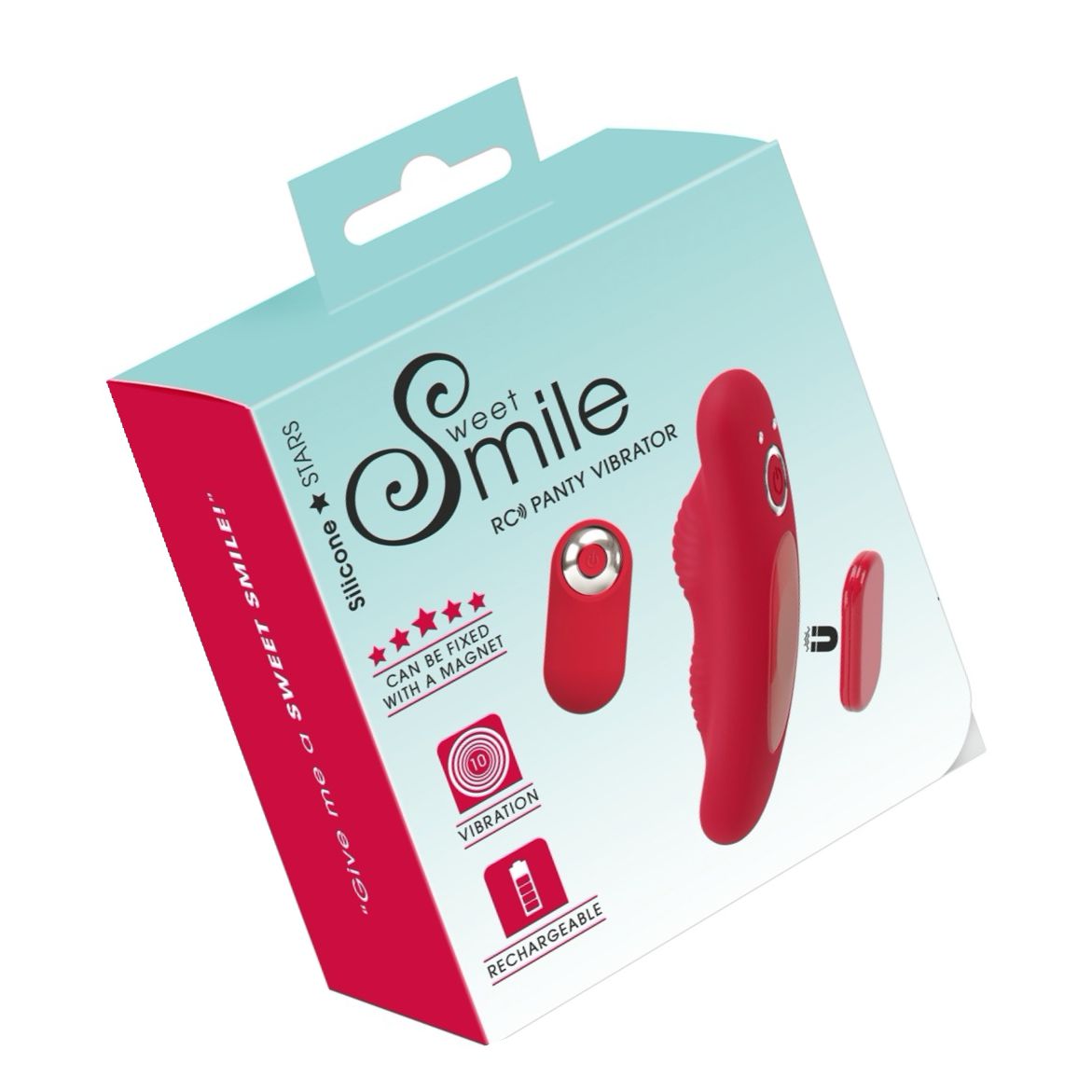 Sweet Smile Vibrator Pentru Chiloți: 10 Moduri, Reîncărcabil
