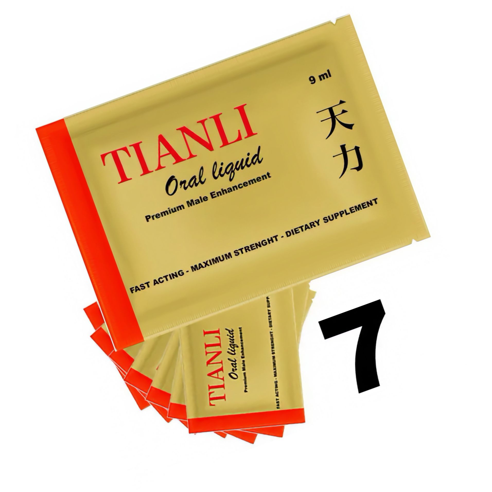 Tianli Oral Jelly 7 Plicuri Pentru Erecții Ferme