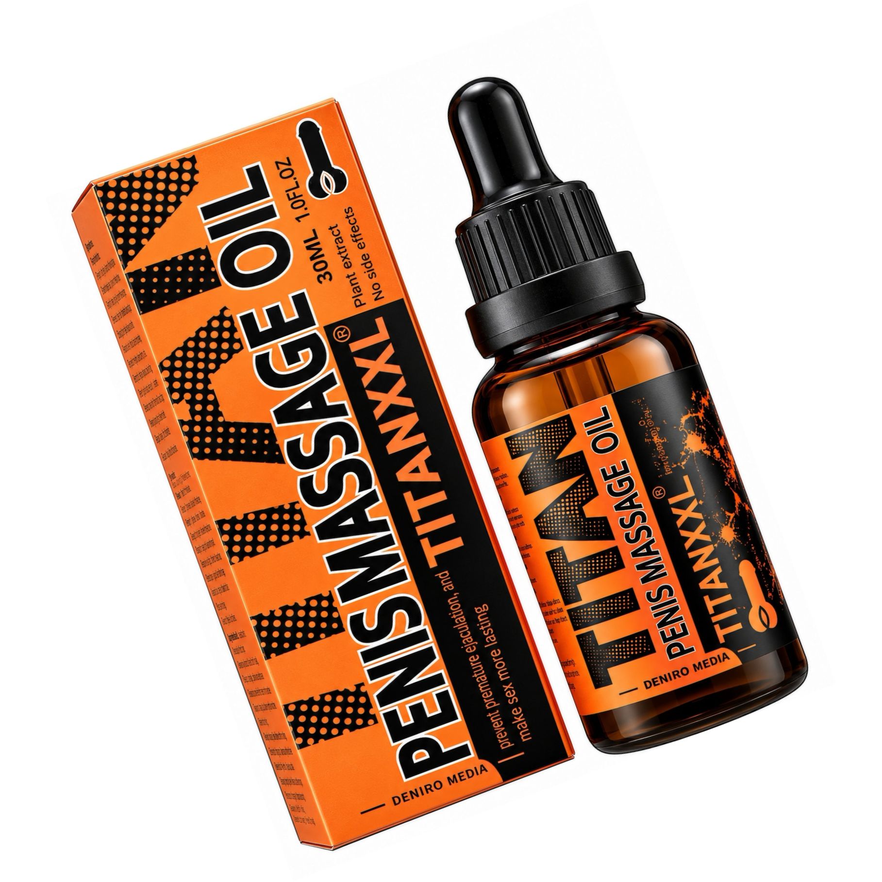 TITAN XXL Oil Întârzierea Ejaculării