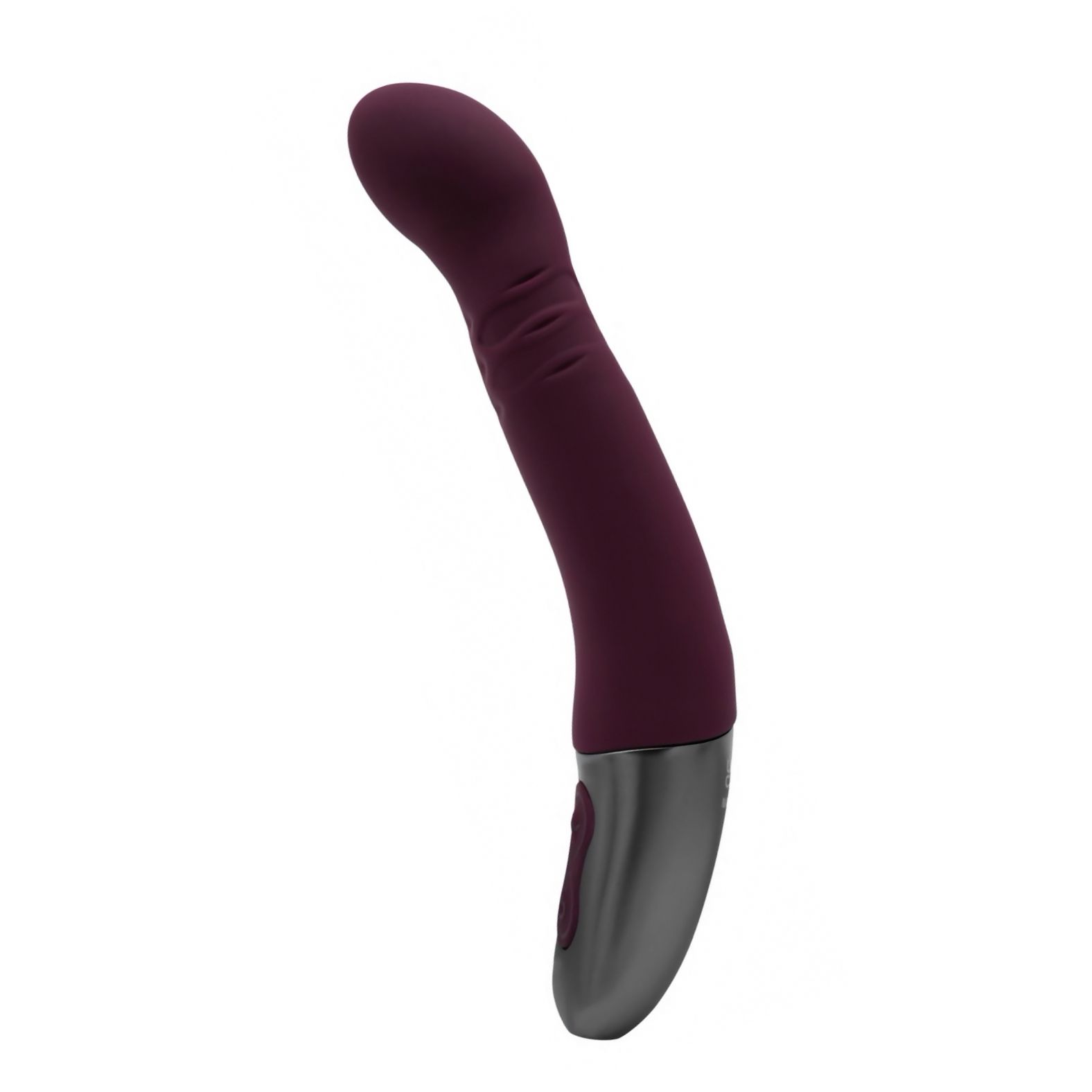 Titanz Rubine Red: Vibrator 10 Vibrații + 10 Rotații Roșu