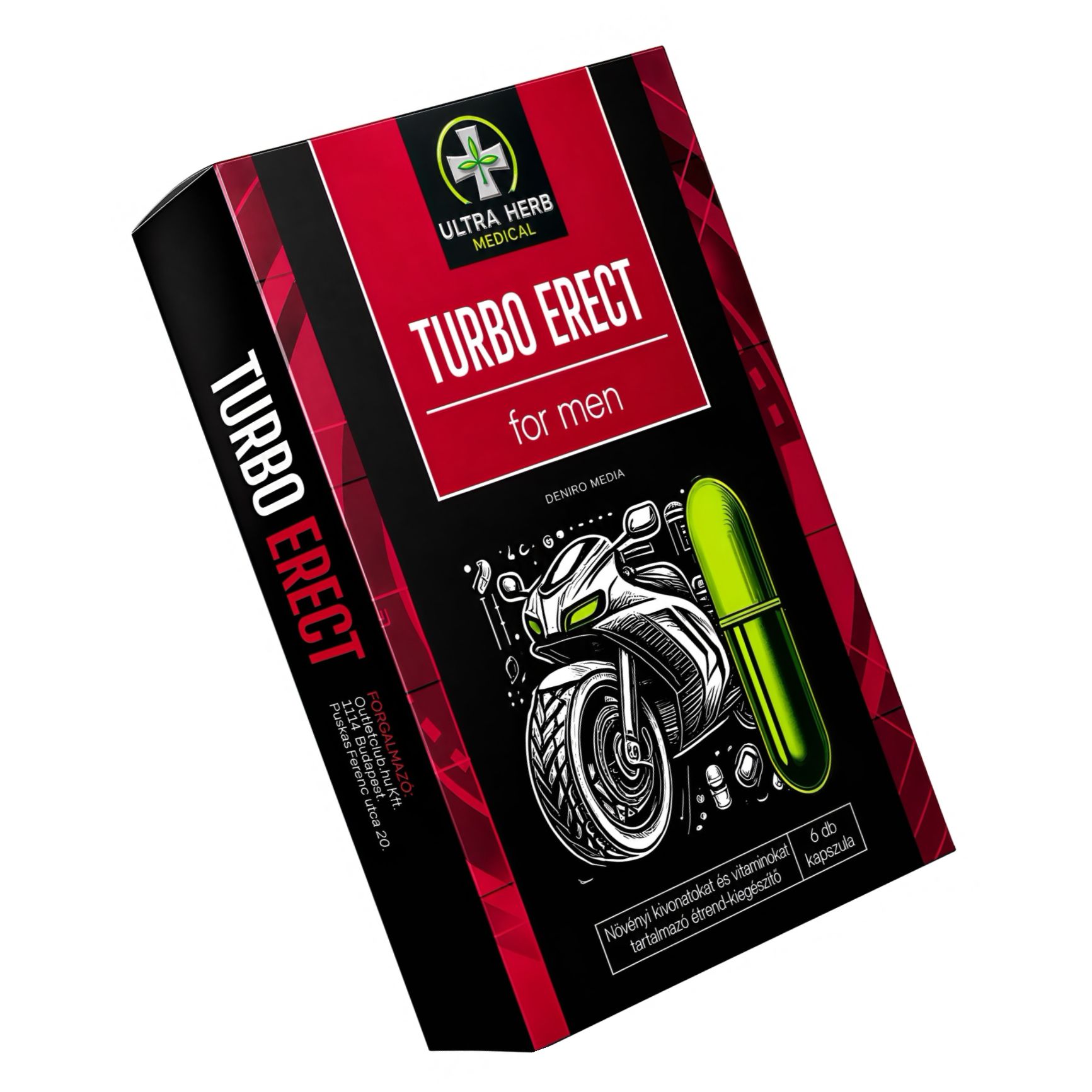Turbo Power Pills Potență și Vigoare Intimă 6 Capsule