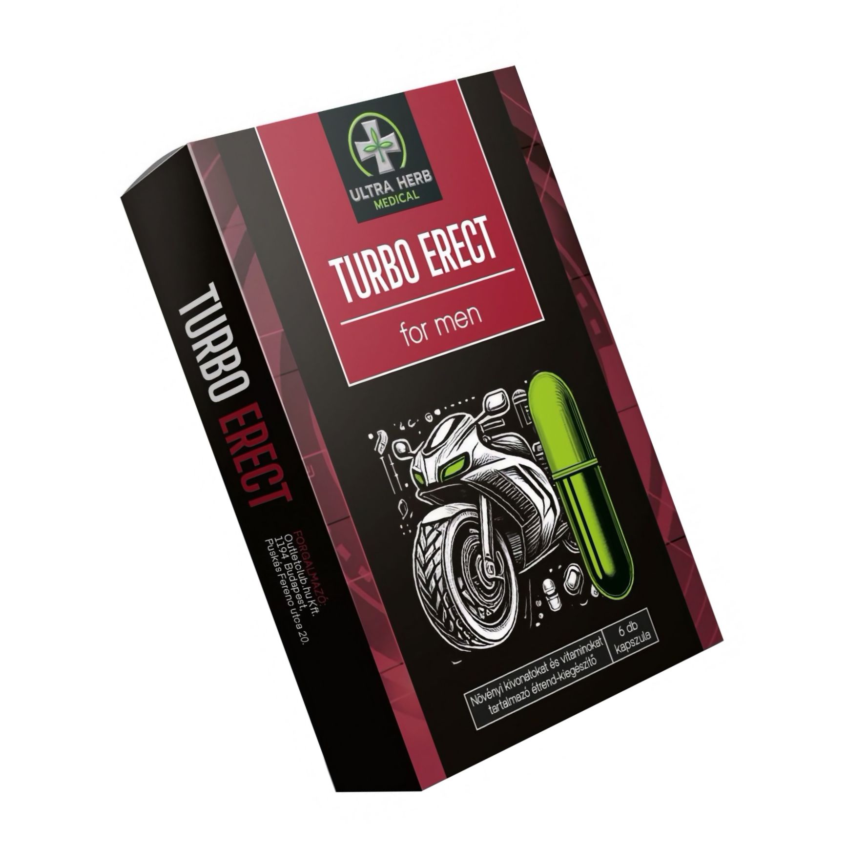 Turbo Power Pills Potență și Vigoare Intimă 6 Capsule