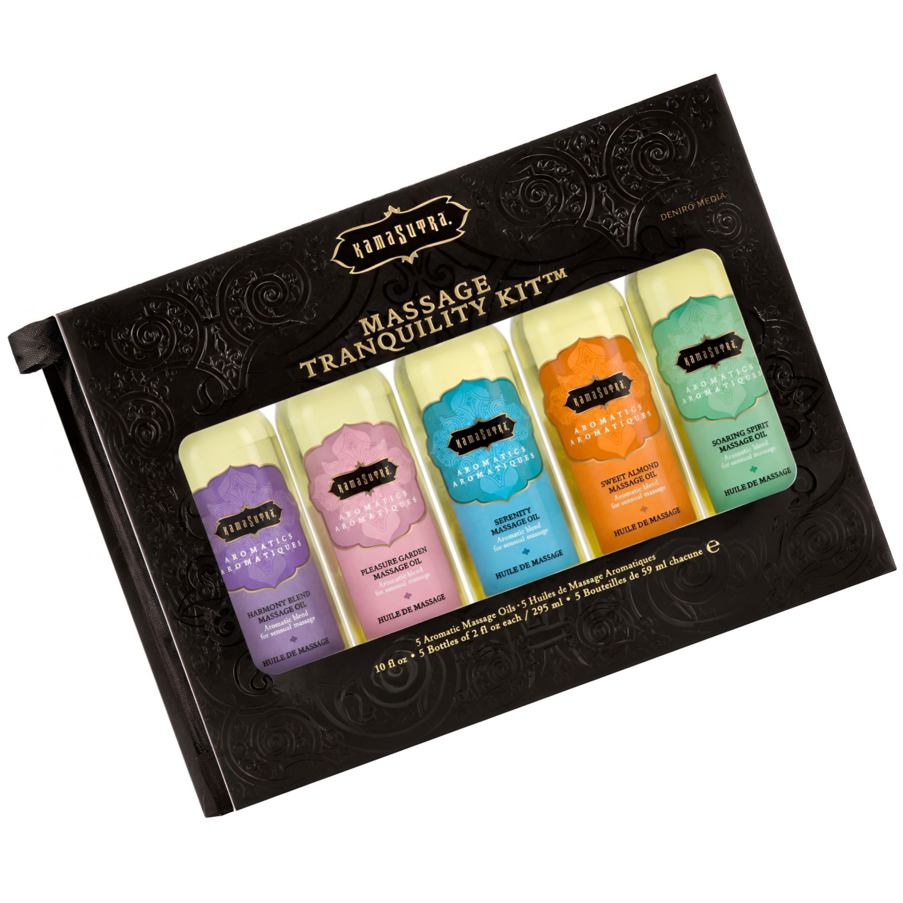 Ulei Masaj Kama Sutra Tranquility Kit Aromatics