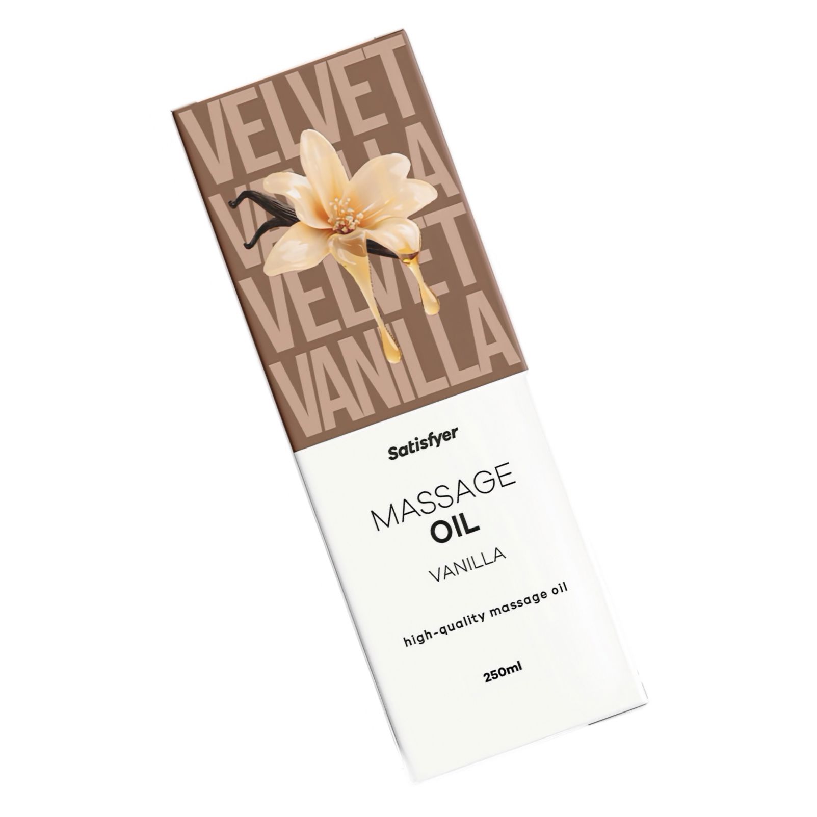 Ulei Masaj Satisfyer Vanilie — Piele Catifelată