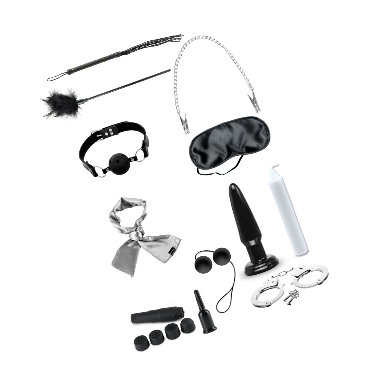 Ultimate Bondage Kit Negru