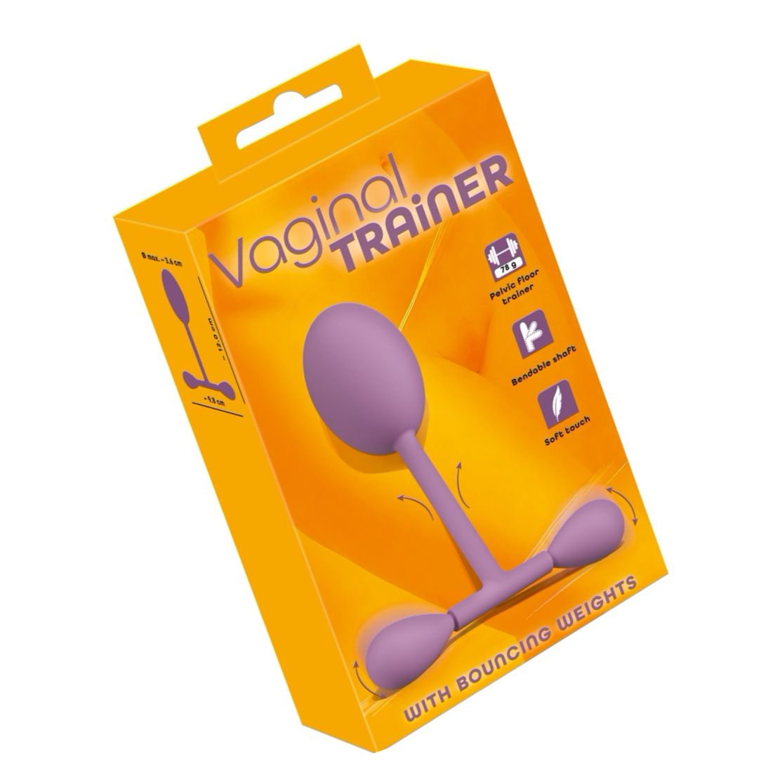 Vaginal trainer with bouncing Mov