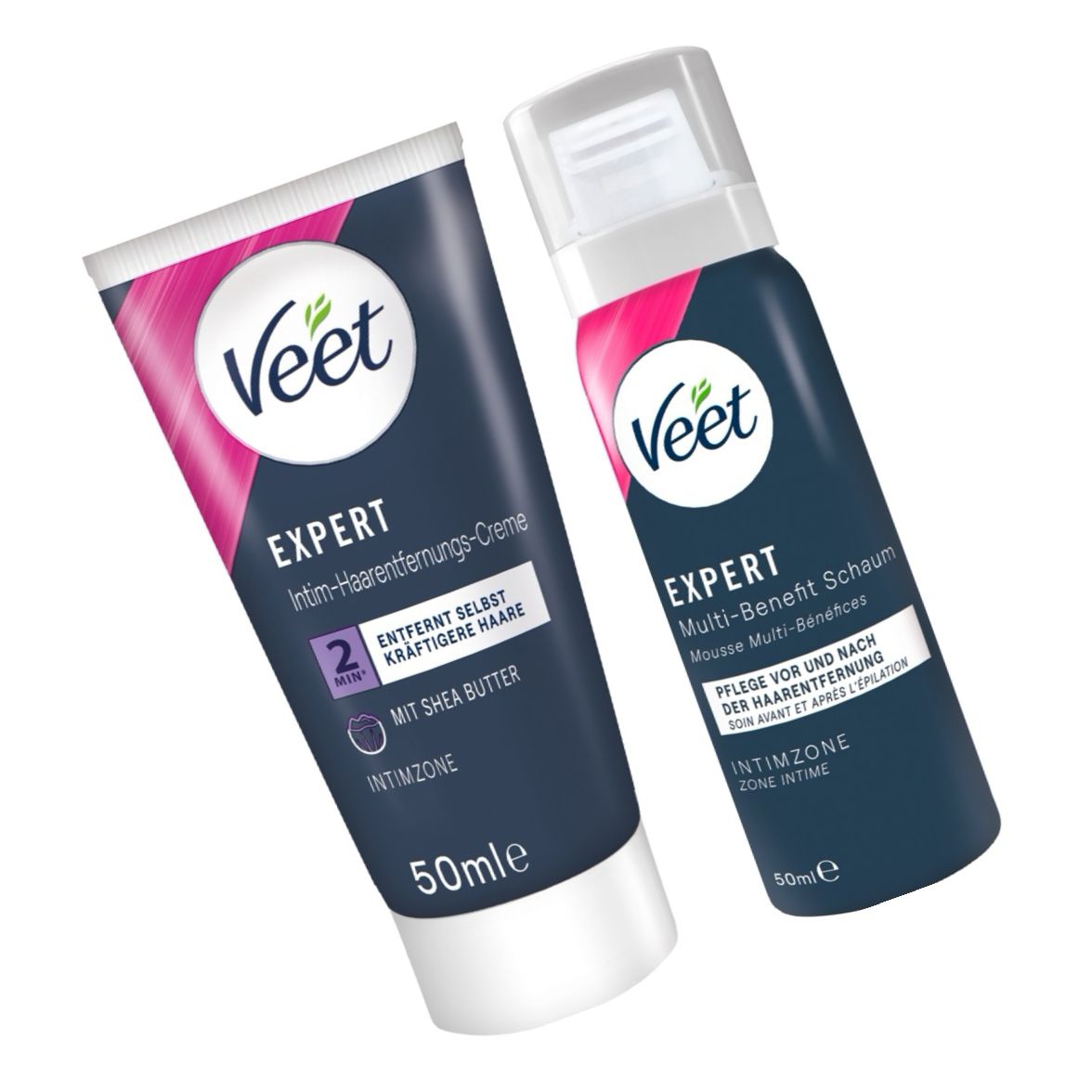Veet EXPERT Set Epilare Intimă Cremă și Spumă