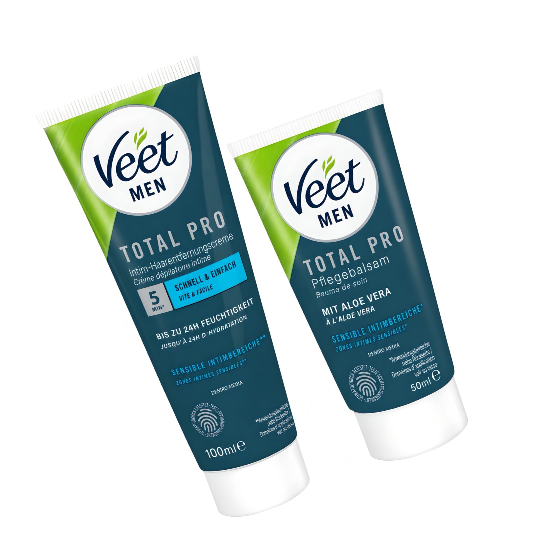 Veet Men TOTAL PRO Depilare Intimă Rapidă 5–10 Min