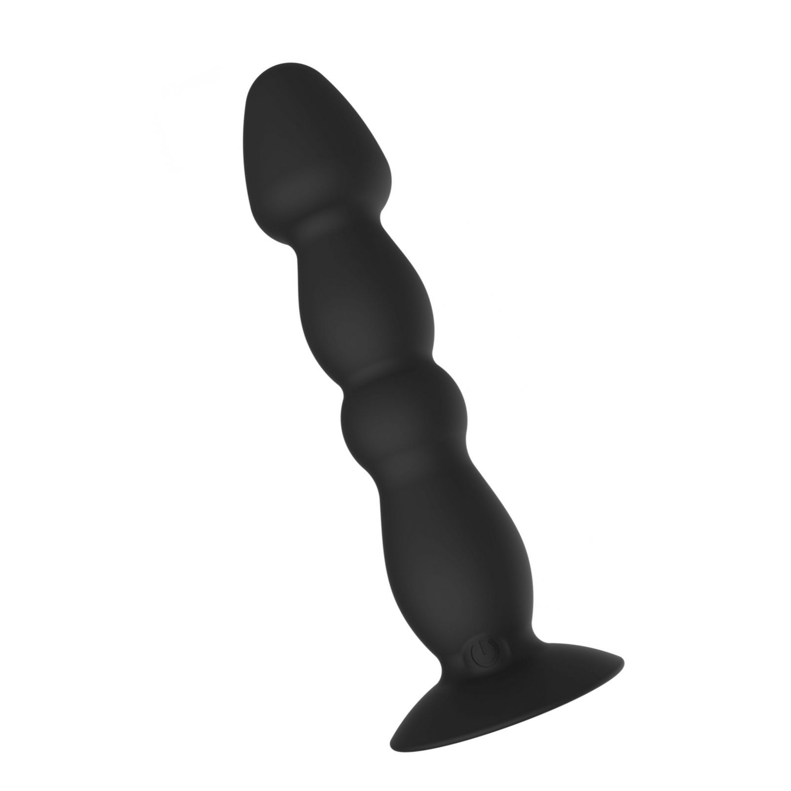 Plug Anal Vibrant ToyJoy Large — 17 cm, Reîncărcabil Negru