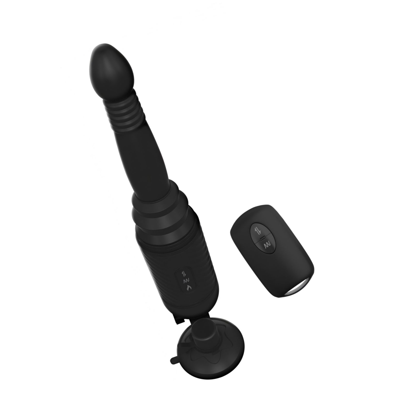 Vibrating Expert Cu Împingere Negru
