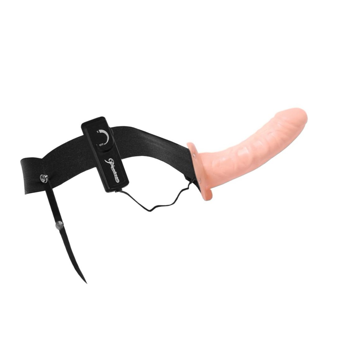 Vibrating Hollow Strap On For Him Or Her