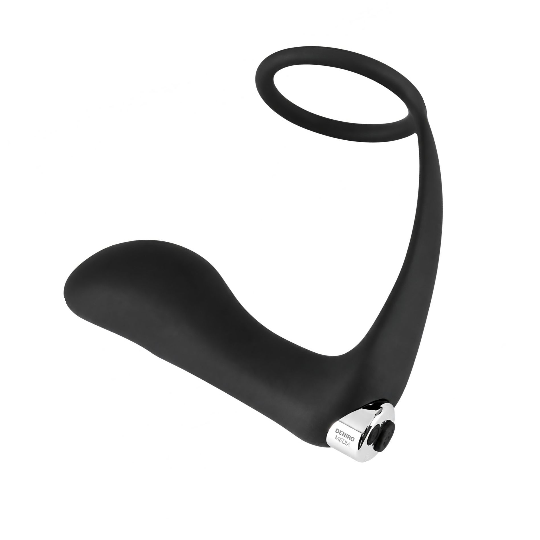 Vibrator Anal Cu Inel Black Velvets Negru