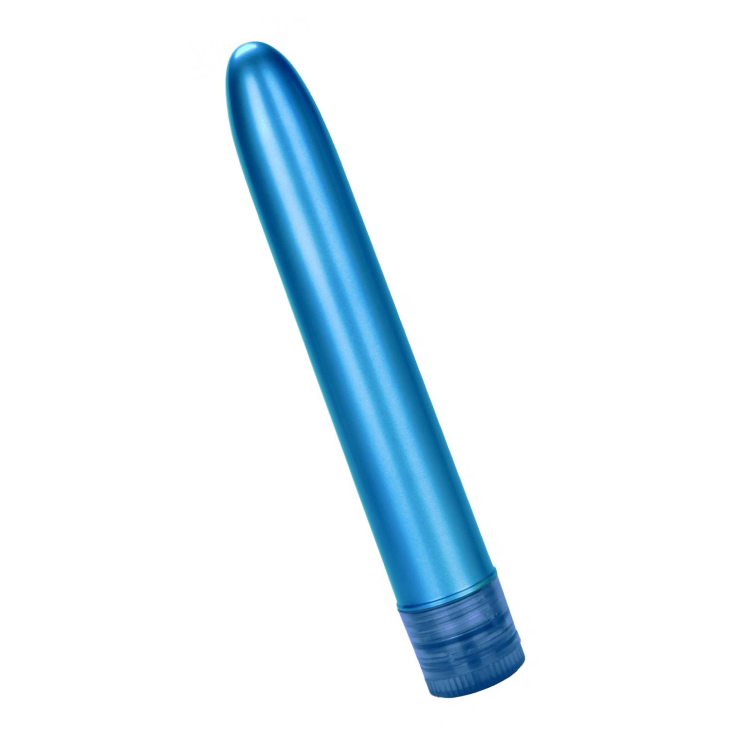 Vibrator Clasic Metallic Shimmer Albastru