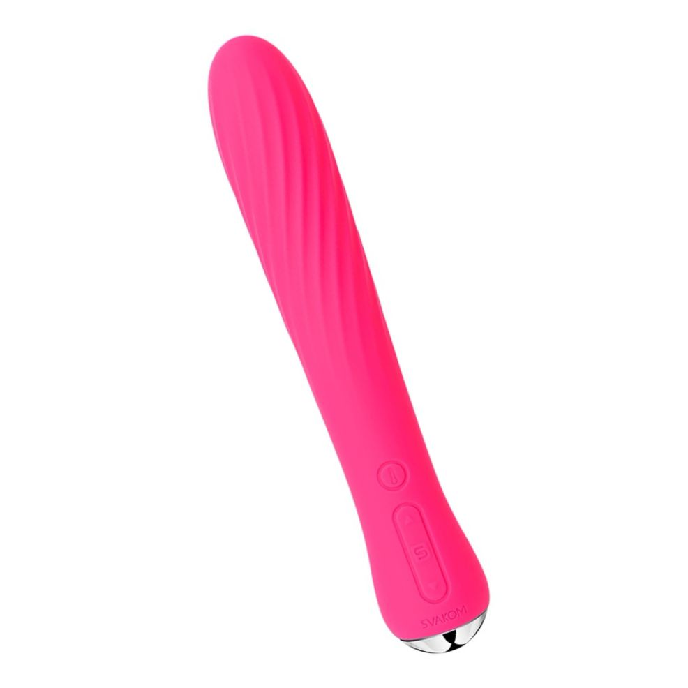 Vibrator Cu Incalzire Anya Plum Roz