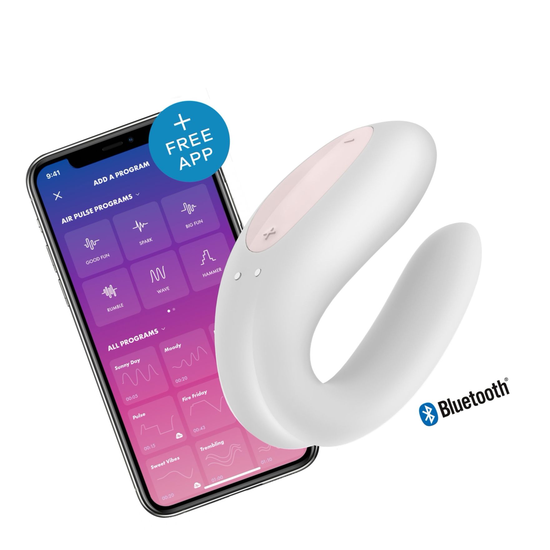 Vibrator Cuplu Satisfyer Double Joy