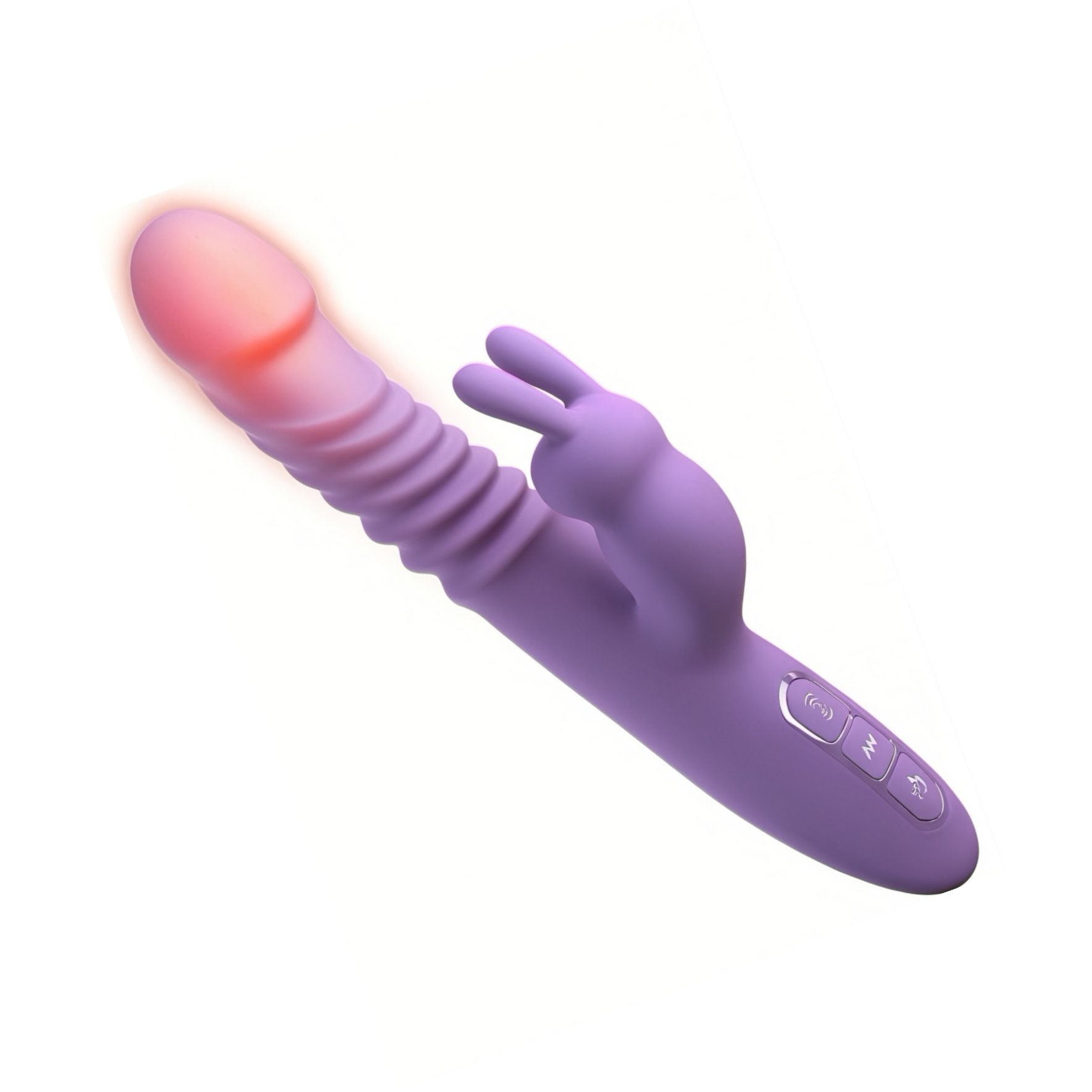 Vibrator Her Thrusting Silicone Rabbit Mov