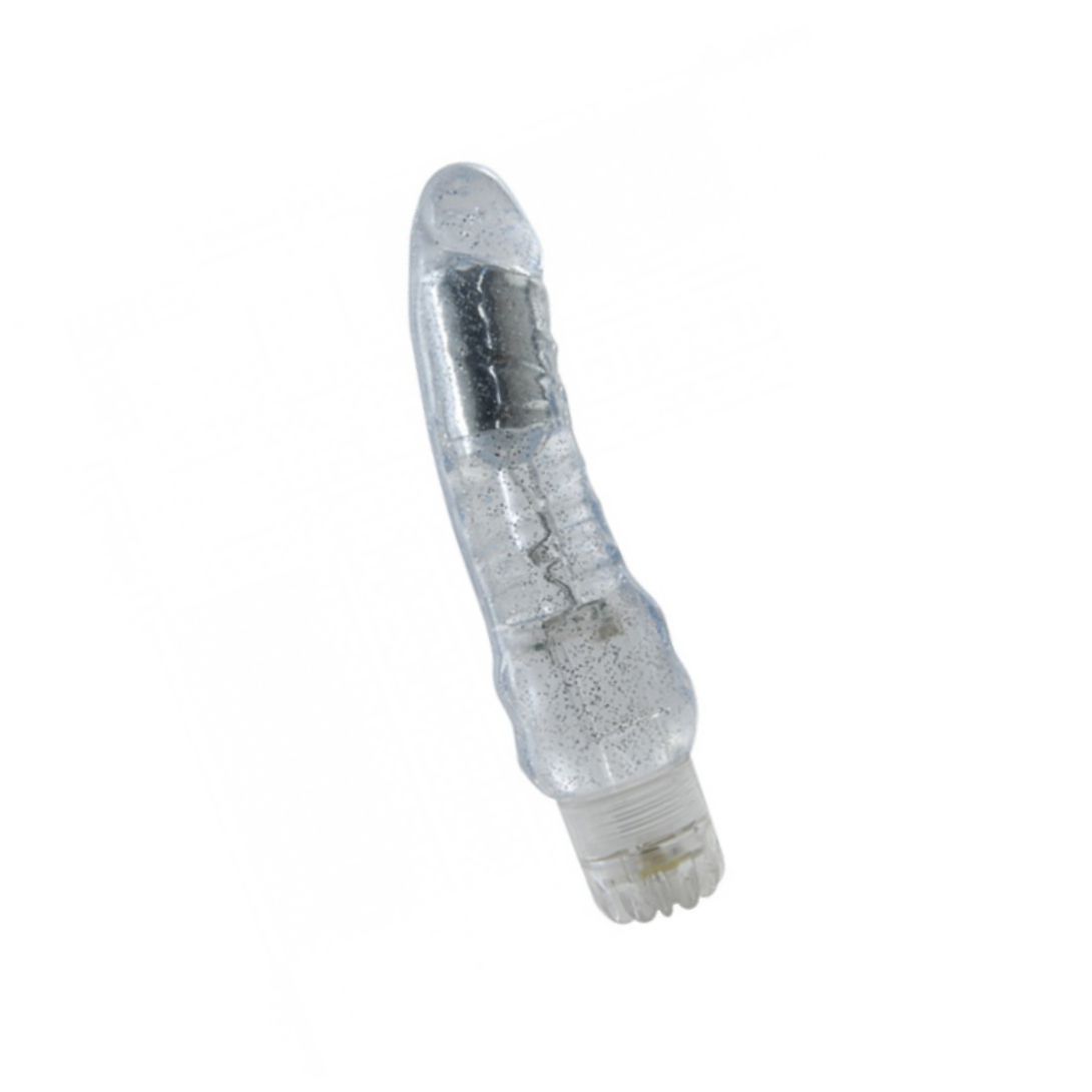 Vibrator Jammy Jelly Bursty Glitter Transparent
