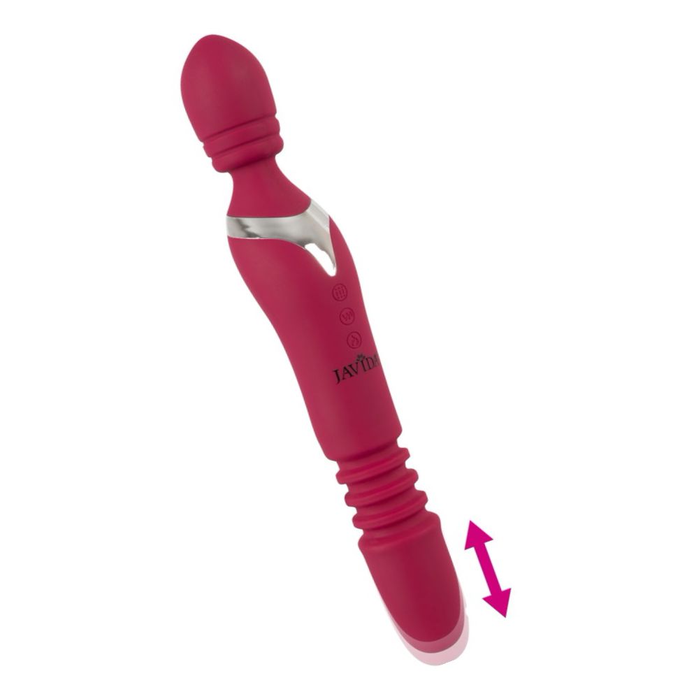 Vibrator Javida Warming And Thrusting Rosu