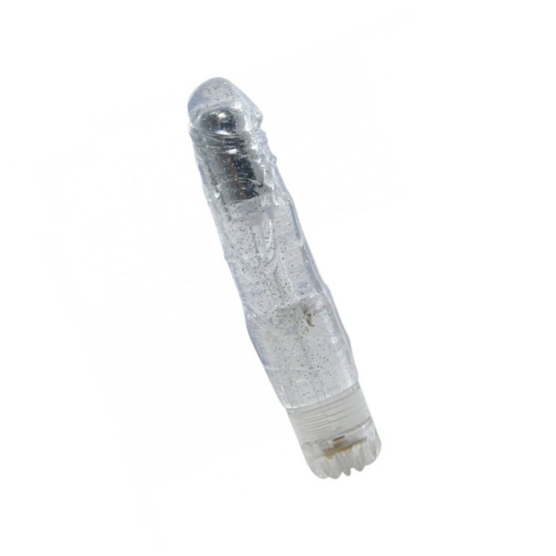 Vibrator Jelly Crushy Glitter Transparent