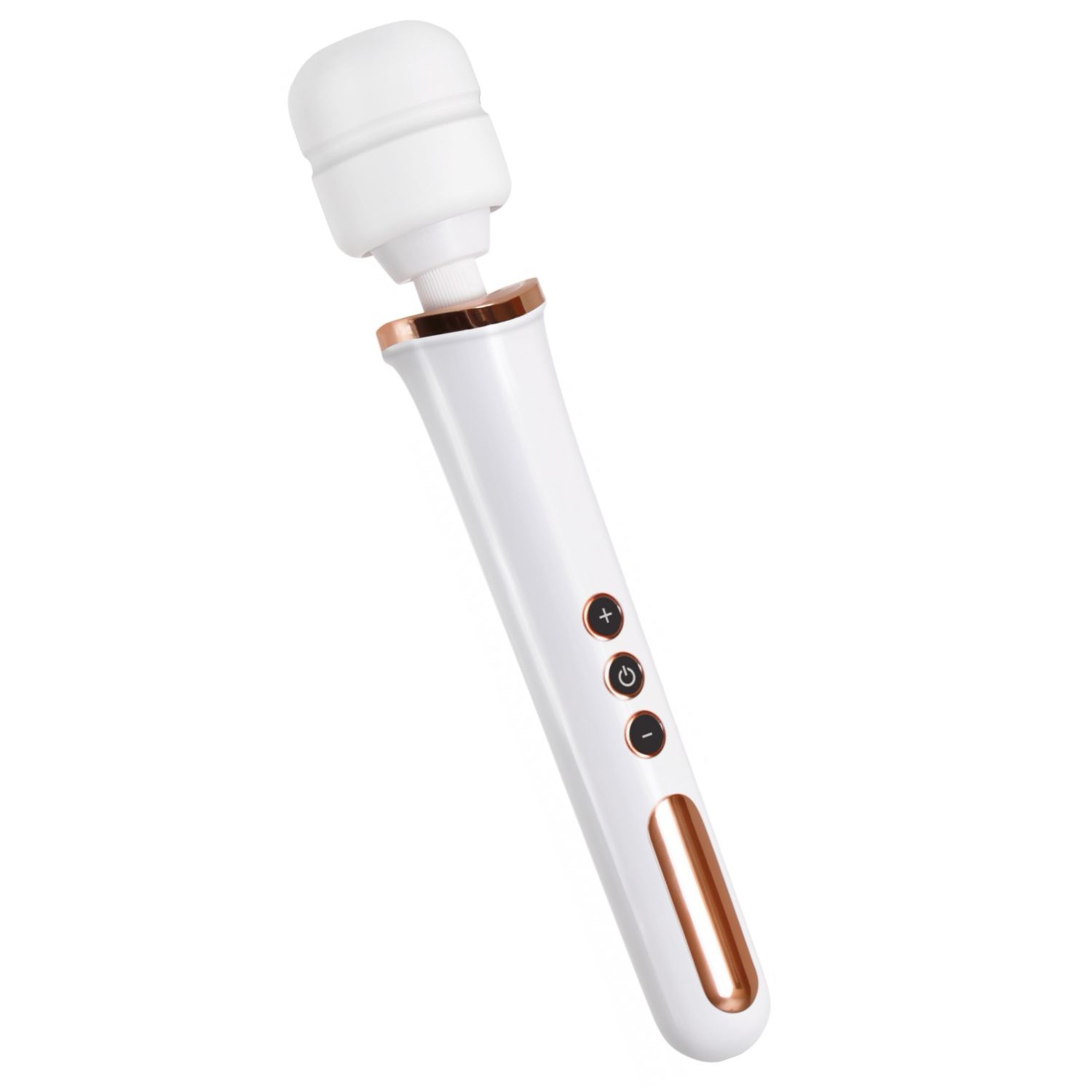 Vibrator Magic Massager Rose Gold Edition Alb