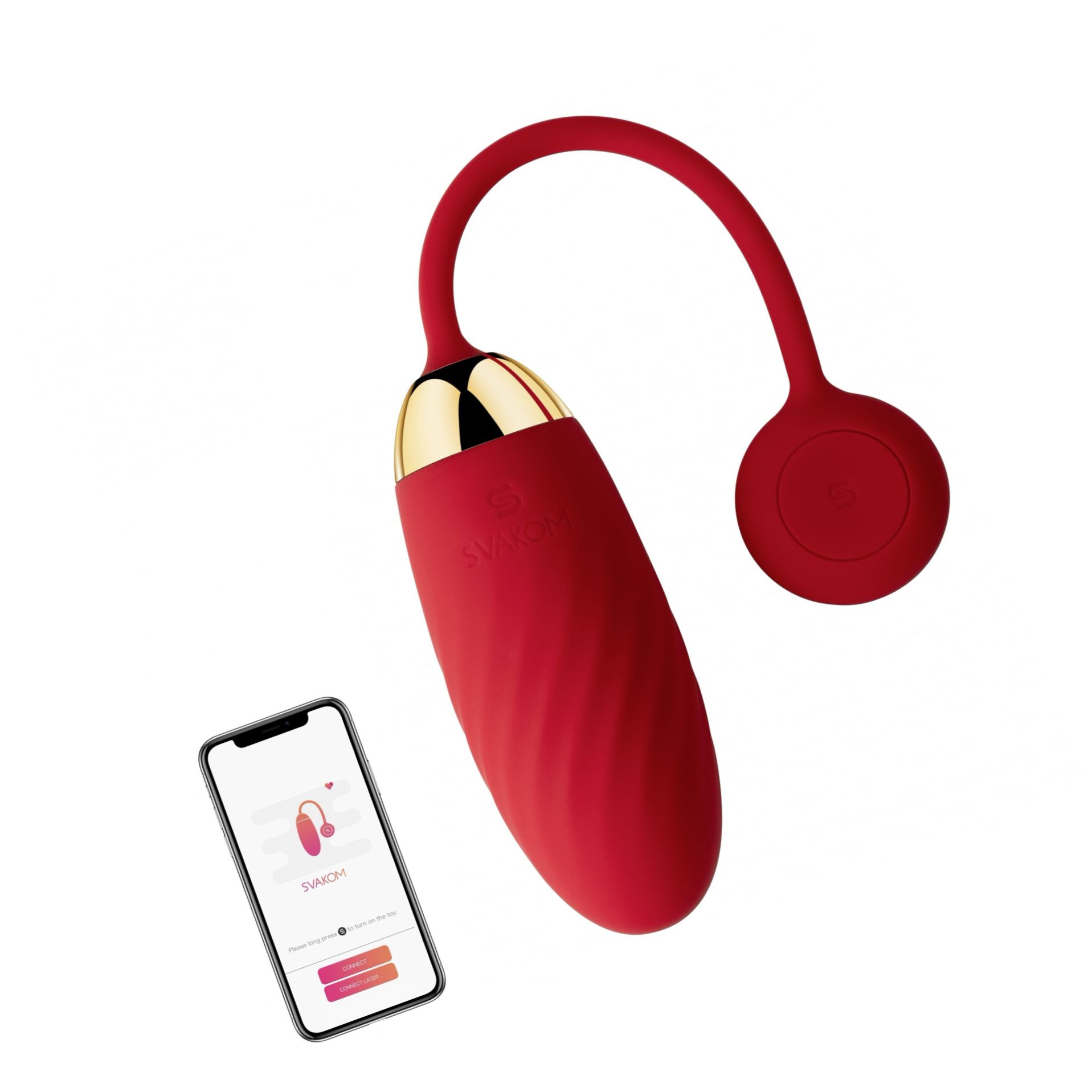 Vibrator Ou Svakom Ella Roșu