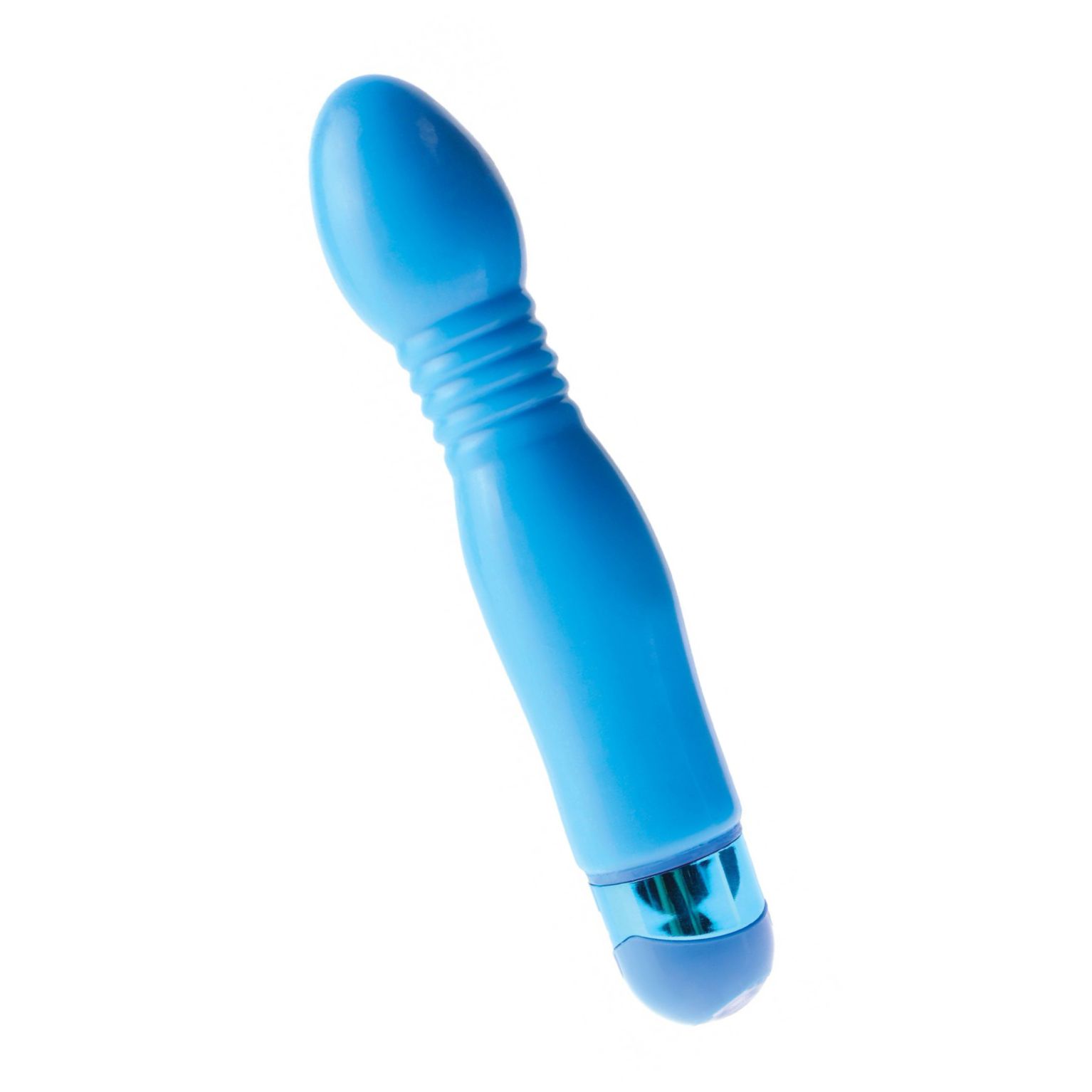 Vibrator Powder Puff Massager Albastru