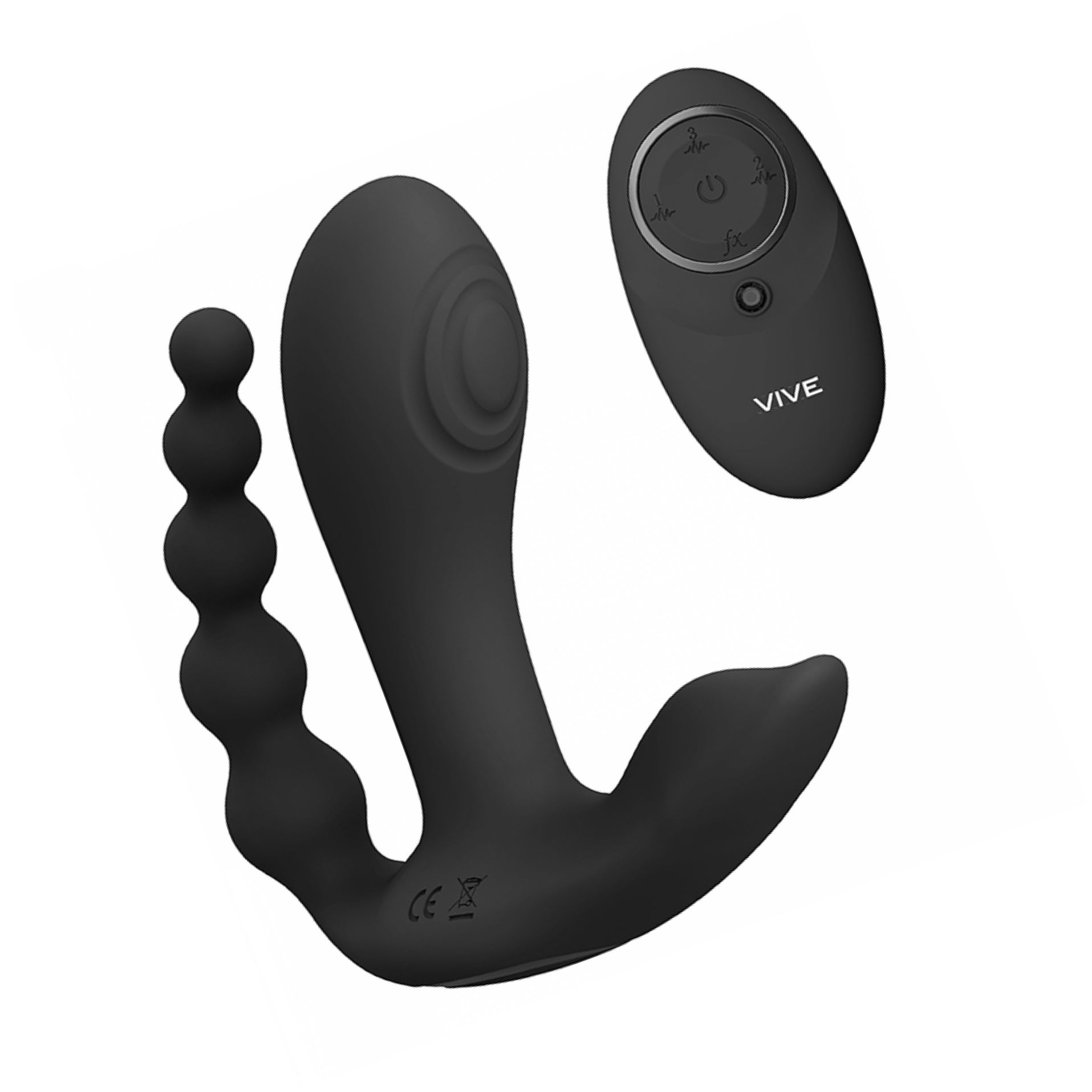 Vibrator Pulse Wave And Vibrating Dubla Actiune Negru