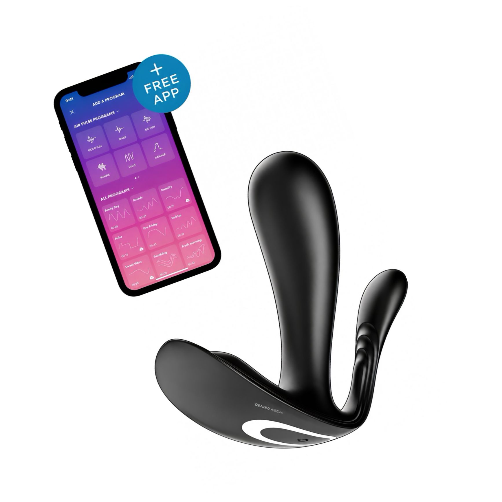 Vibrator Punctul G Top Secret Negru