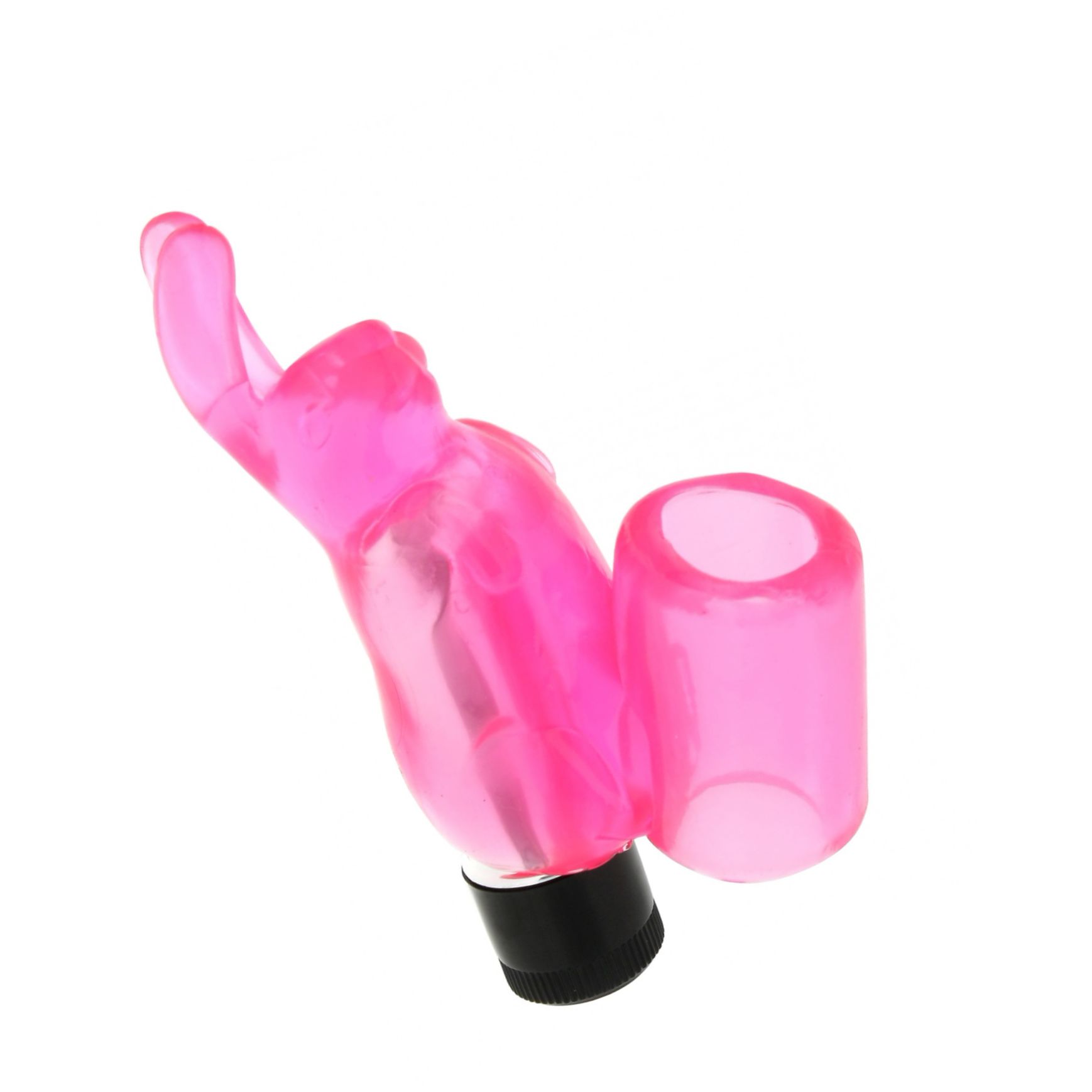 Vibrator Rabbit Finger Sleeve Roz 7.5cm