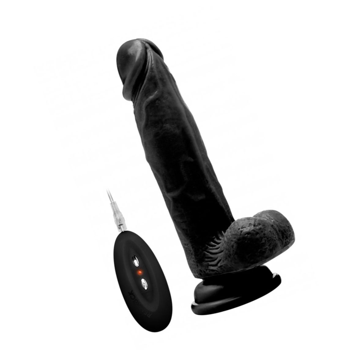 Vibrator Realistic Penis 20cm Negru