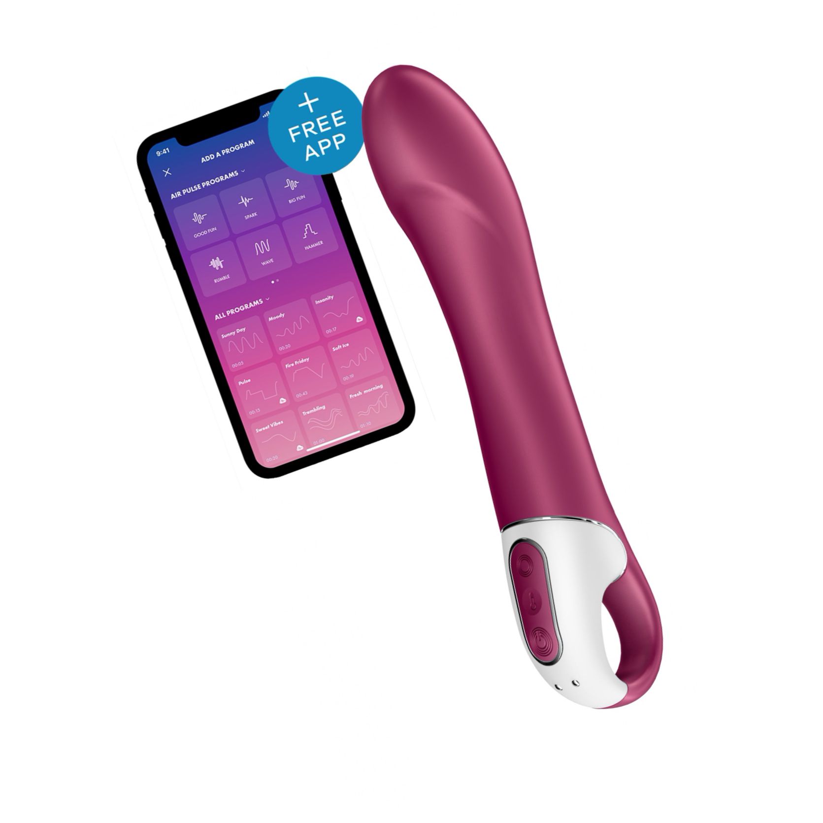 Vibrator Satisfyer Big Heat Visiniu