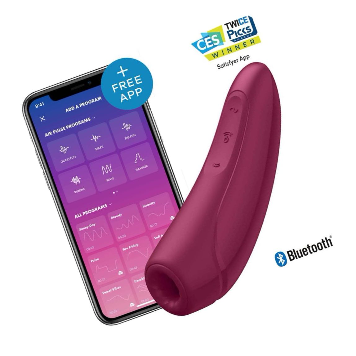 Vibrator Satisfyer Curvy 1 Plus