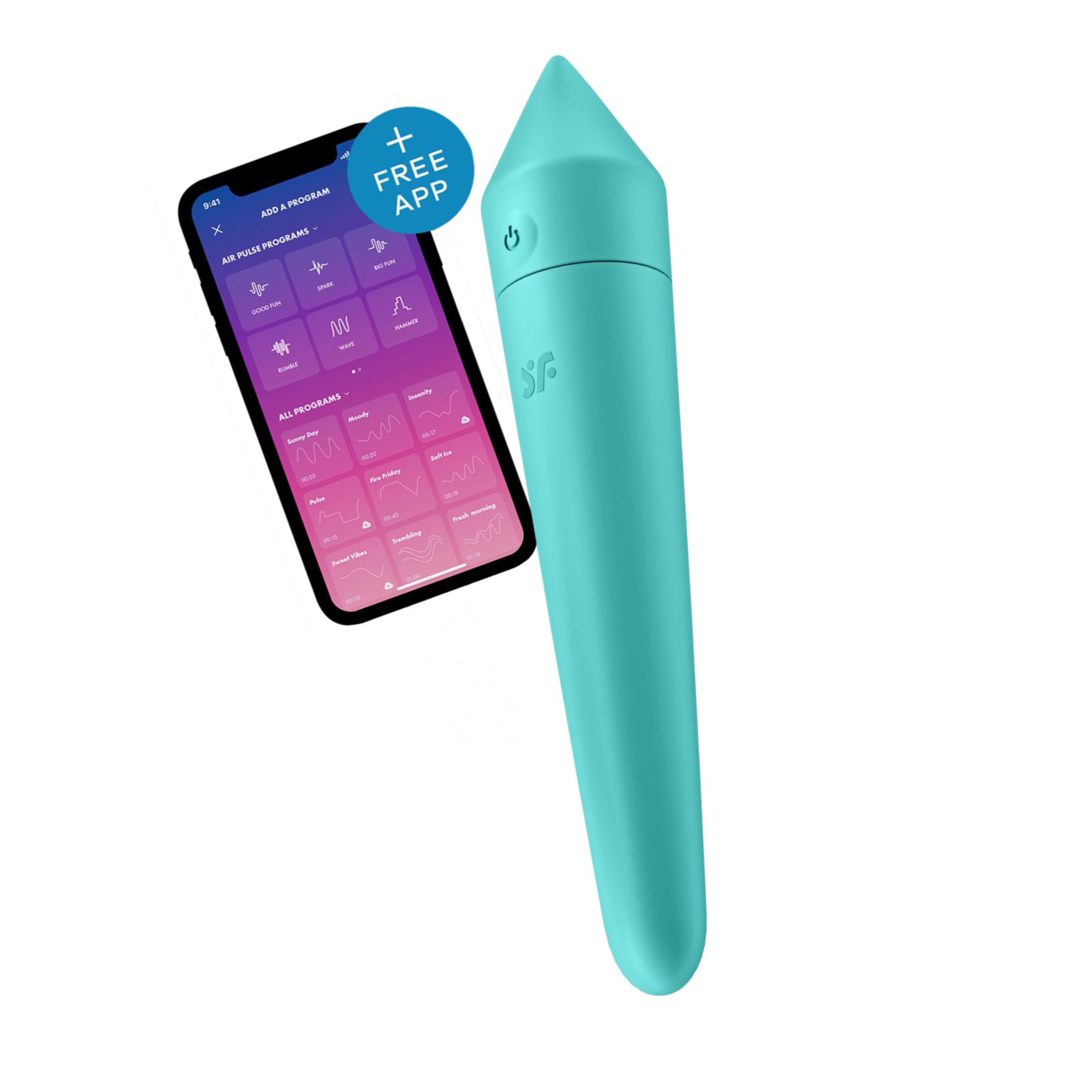 Vibrator Satisfyer Ultra Power 8 Turcoaz