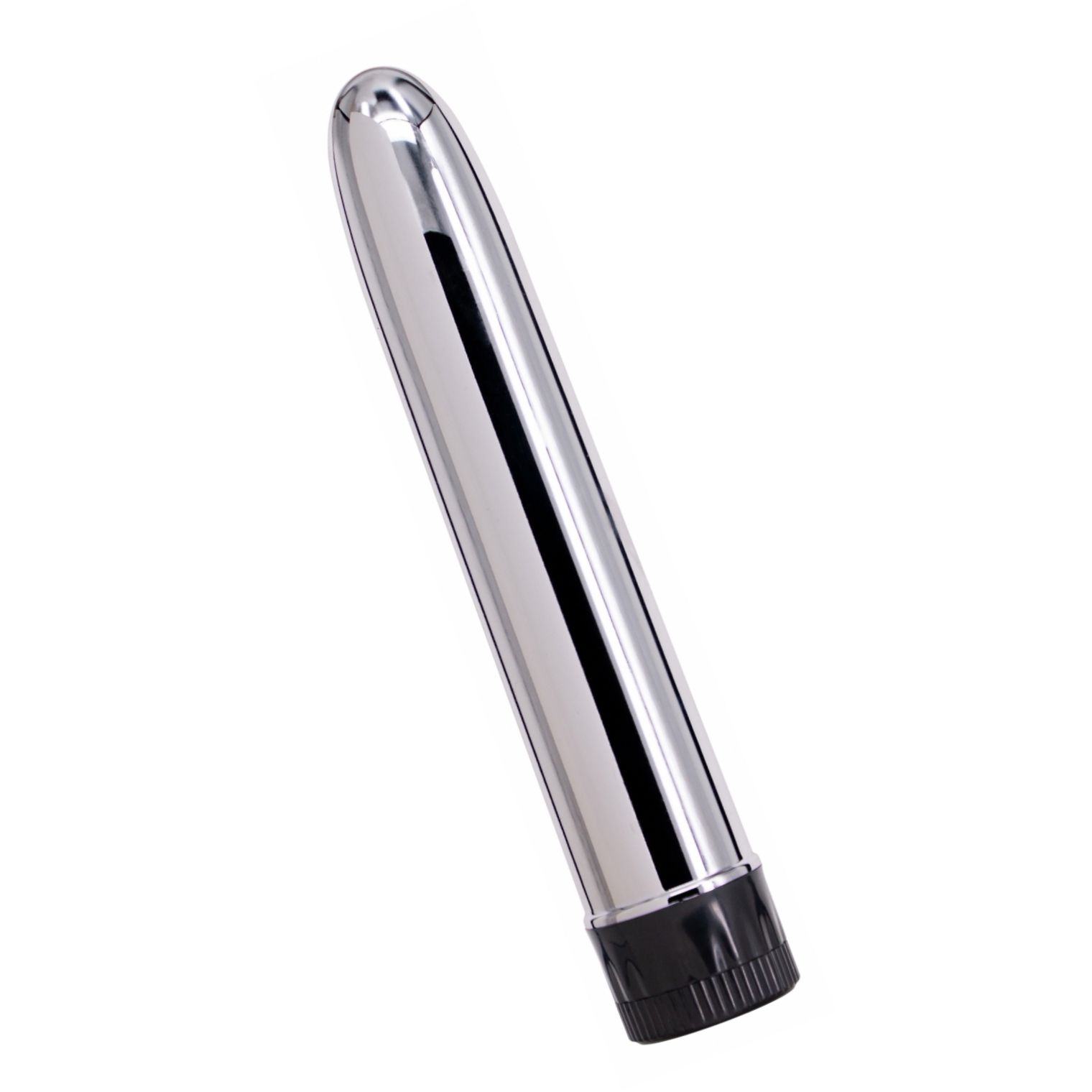 Vibrator Slim Line Silver Argintiu