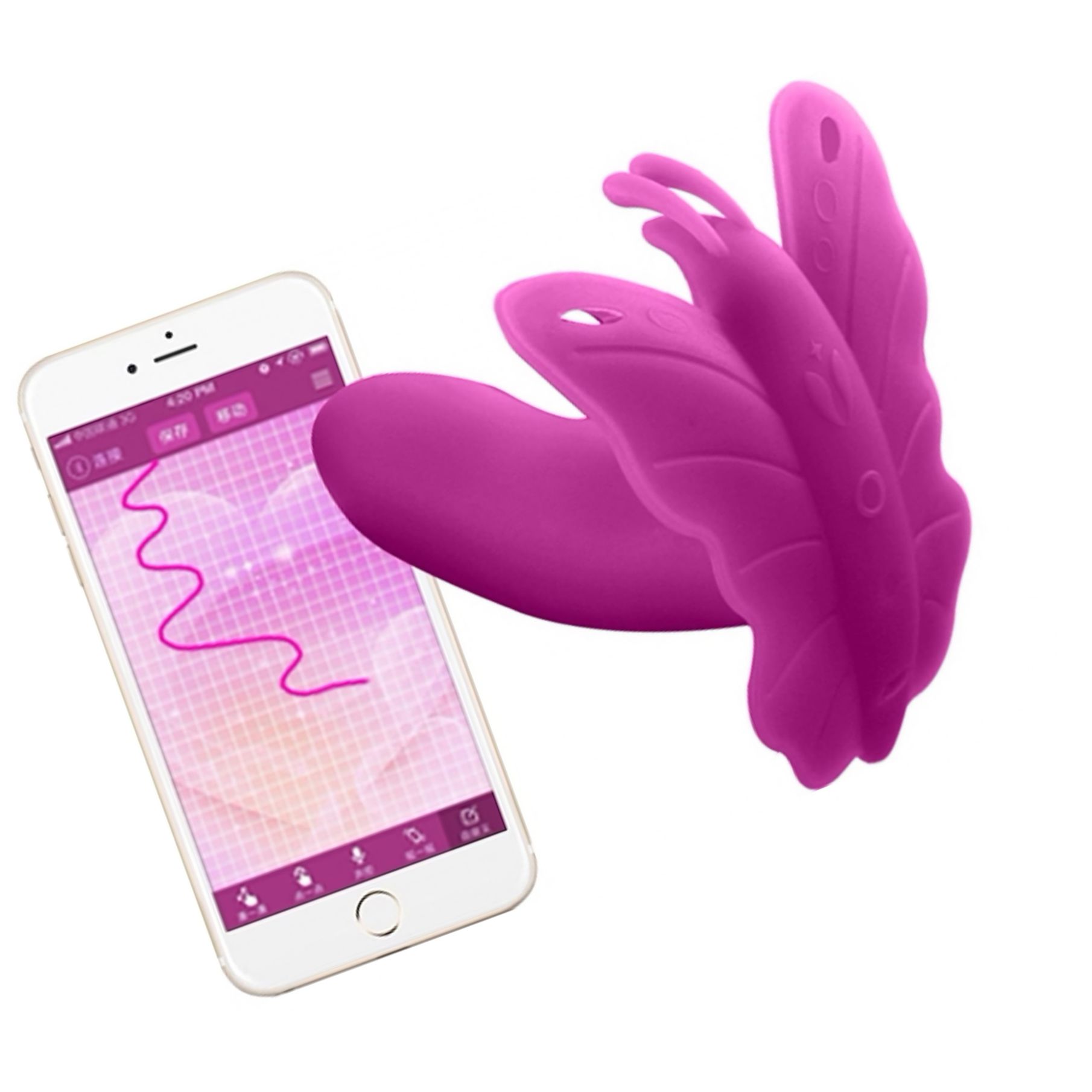 Vibrator Smart Realov Lydia Smart Butterfly Mov