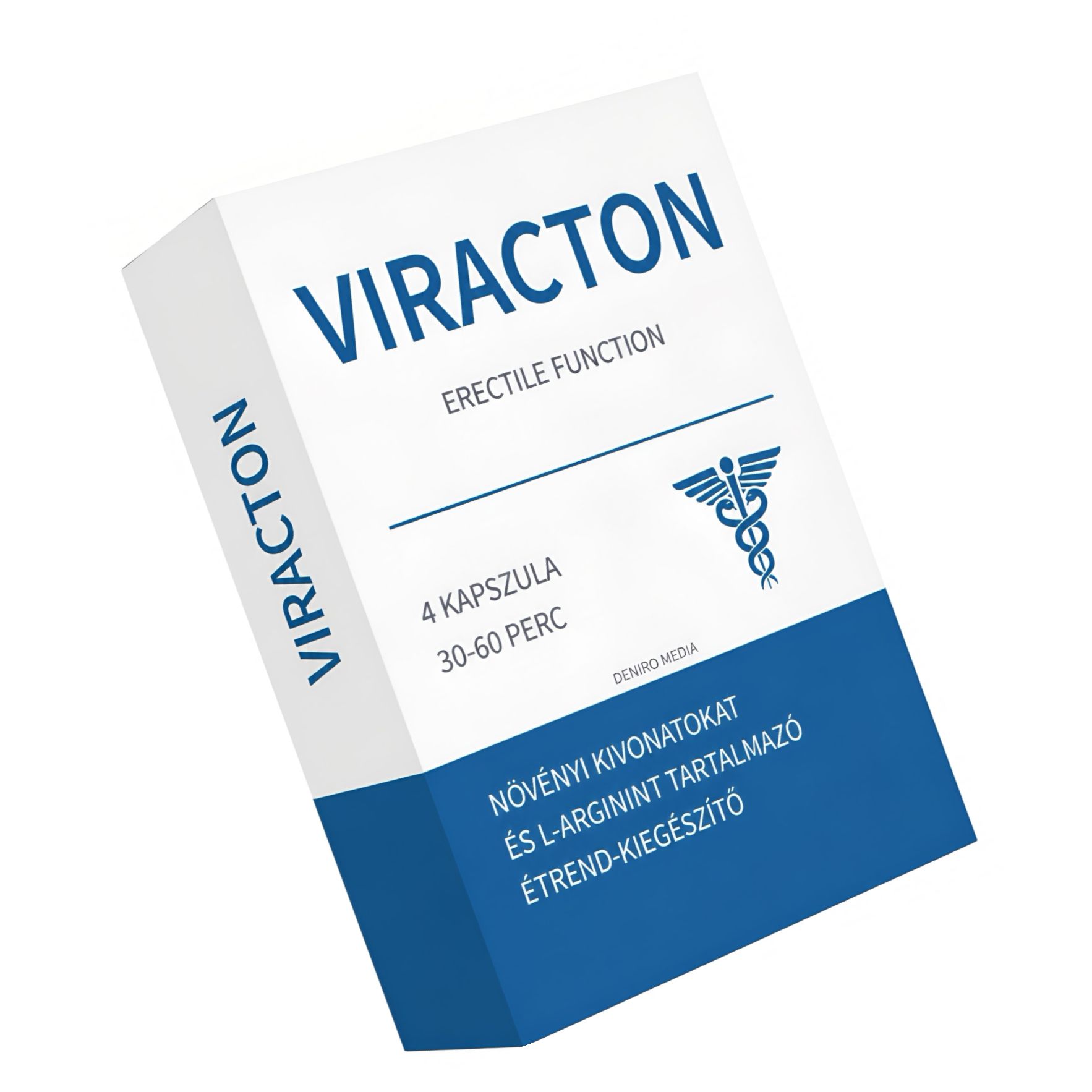 Viracton Pills — 4 Capsule Pentru Erecție și Vitalitate