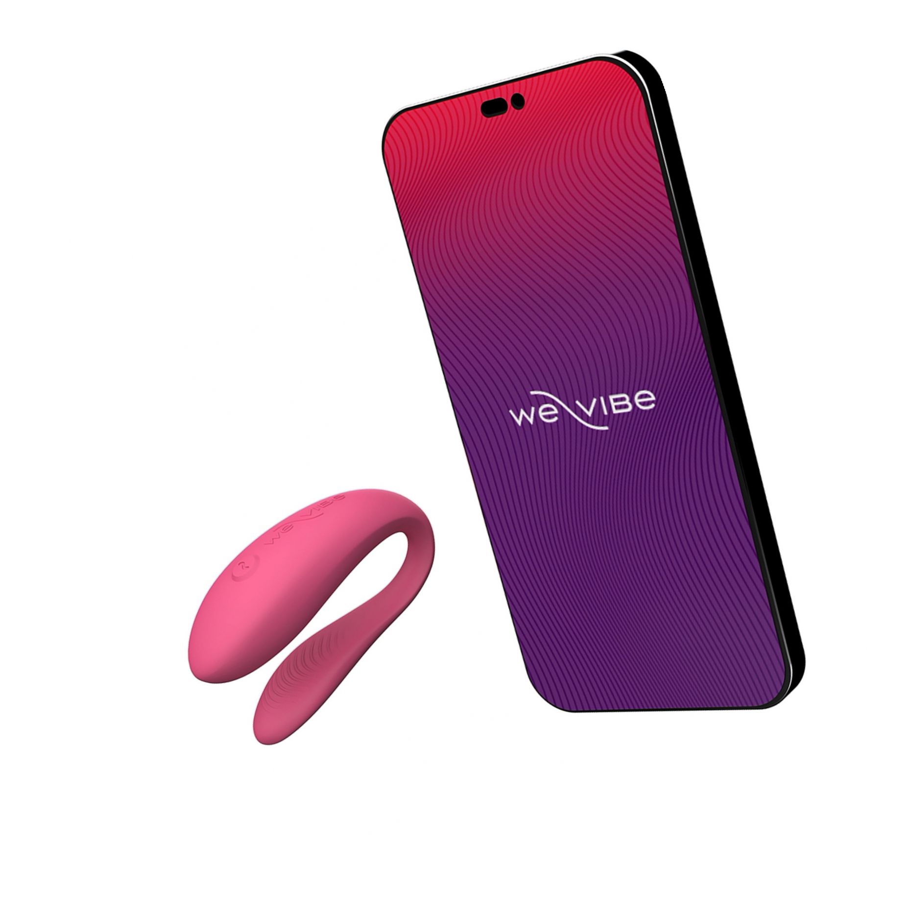 WeVibe Sync Lite Roz, 10 Moduri, Reîncărcabil Discret