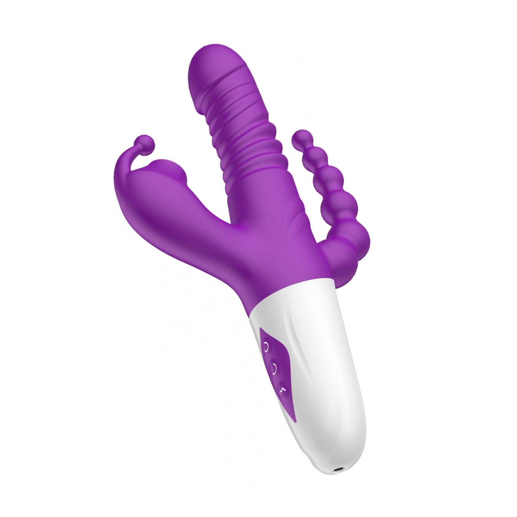 Wrangler Stimulare Triplă Reîncărcabil 3x10 – Crushious Mov